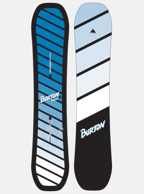 BURTON JR Smalls Snowboard Kids 2024 - Blue/Black