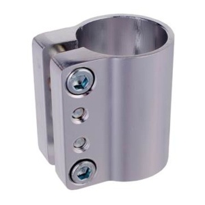 GRIT Quad Clamp - Anodized Silver - 31,8mm