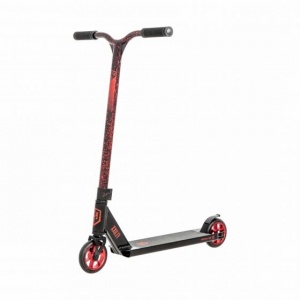 GRIT Fluxx Scooter 2021 - Black/Marble Red - one size
